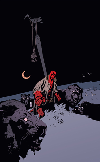 Illustration for article titled Mike Mignola's Favorite Artwork From Hellboy's Last 20 Years